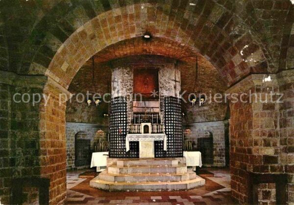 Assisi Umbria Basilica di San Francesco La Tomba del