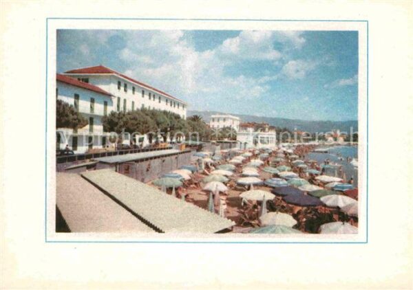 Diano Marina Hotel Teresa Spiaggia Strand