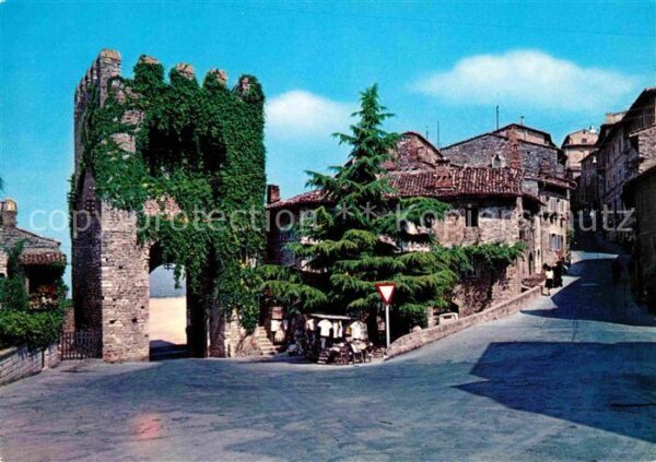 Assisi Umbria Porte San Pietro Tor des Heiligen Petru