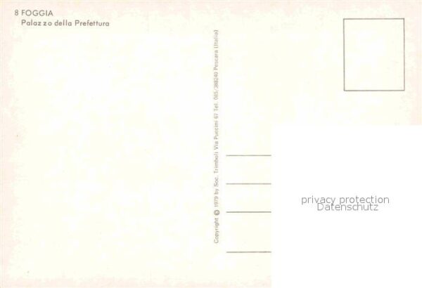 Foggia Palazzo della Prefettura – Bild 2