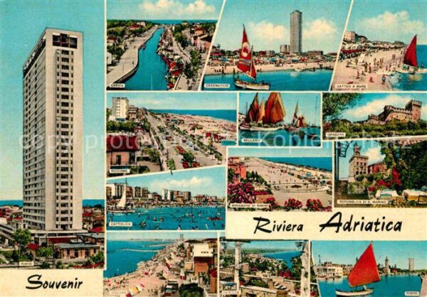 Riviera Adriatica Städte an der Riviera