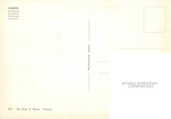 Venezia Venedig Panorama – Bild 2