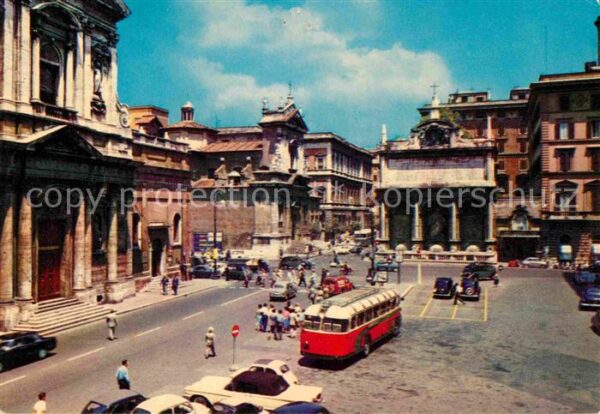 Roma Rom Piazza San Bernardo Platz