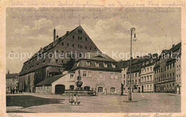Zittau Neustadt mit Marstall