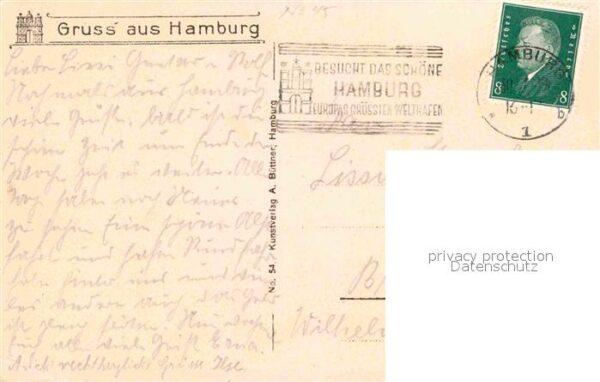Hamburg Bismarckdenkmal – Bild 2