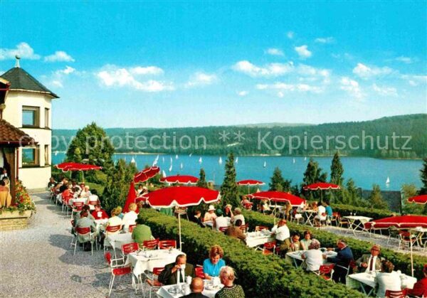 Langscheid Sorpesee TurmCafe Terrasse