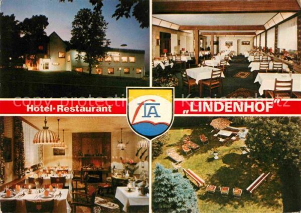 Sundern Sauerland Hotel Lindenhof Gastraum Speisesaal Gar