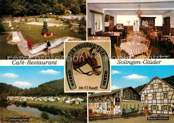 Glueder Solingen Restaurant Bauernstube Minigolf Camping