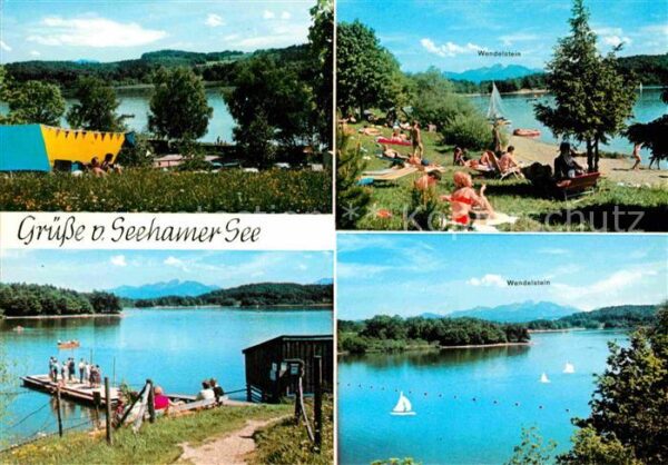 Seeham Campingplatz Seehamer See Wendelstein B