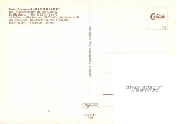 Siegburg Restaurant Siegblick – Bild 2