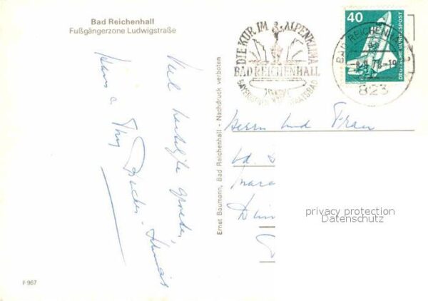 Bad Reichenhall Fussgängerzone – Bild 2