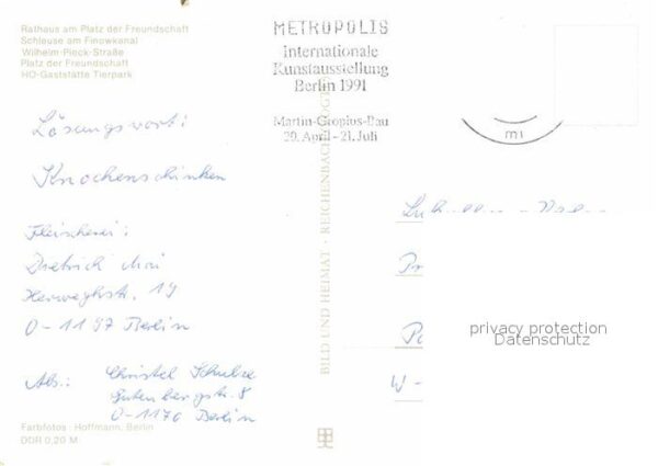 Finow Eberswalde Rathaus Platz der Freundschaft Wilhelm – Bild 2