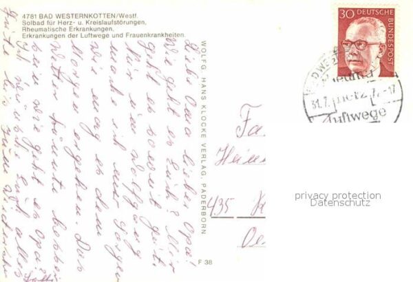Bad Westernkotten Haus Magareta Kurmittelhaus Saline Sole – Bild 2
