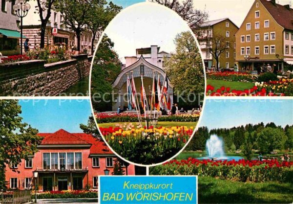 Bad Woerishofen Kurpark Fontäne