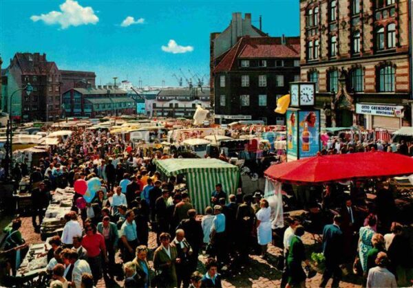 Hamburg Sankt Pauli Fischmarkt