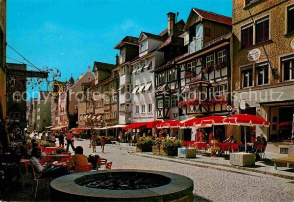 Lindau Bodensee Hauptstrasse Fussgängerzone