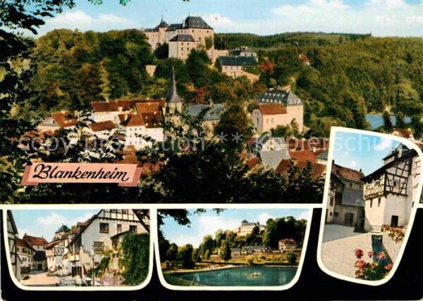Blankenheim Eifel Burg Schwanenweiher Ahrquelle