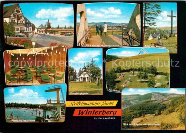 Winterberg Hochsauerland In der Pforte Sankt Georgschanze Freiba