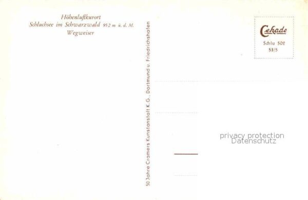 Schluchsee Wegweiser – Bild 2