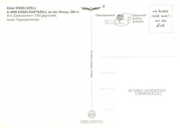 Engelszell Oberoesterreich Fliegeraufnahme – Bild 2