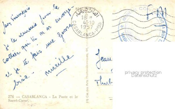 Casablanca La Poste et le Sacre Coeur – Bild 2