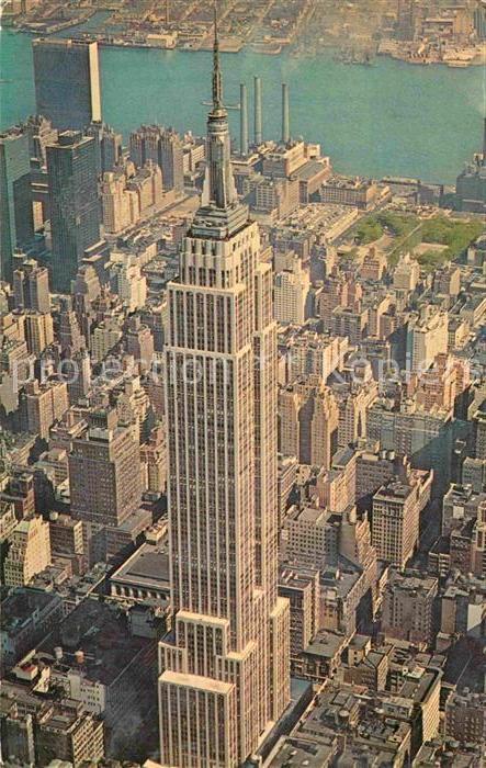New York City Empire State Building Manhattan Skyline