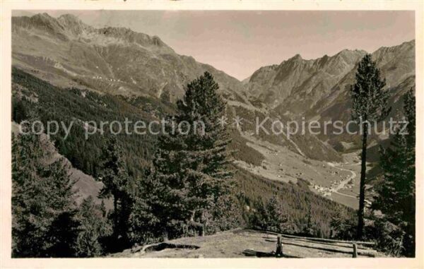 Soelden Oetztal Panorama Ötztal Ötztaler Alpen