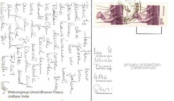 Jodhpur Welcomgroup Umaid Bhawan Palace – Bild 2