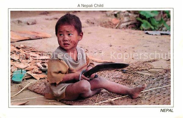 Nepal A Nepali Child