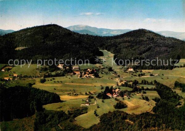 Schweigmatt Luftkurort Schwarzwald Fliegeraufnahme