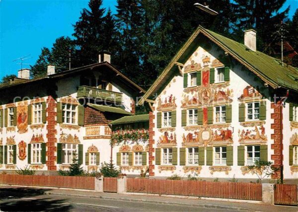 Oberammergau Kinderheim Händel Gretel Fassadenmalere