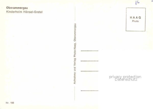 Oberammergau Kinderheim Händel Gretel Fassadenmalere – Bild 2