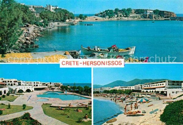 Hersonissos Kreta Küstenort Hotels Swimming Pool Strand