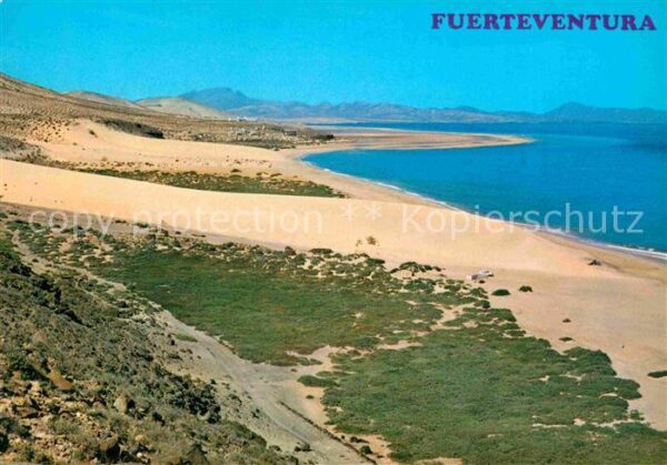 Fuerteventura Panorama Küste Dünen