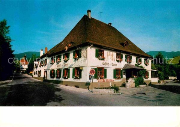 Muenstertal Schwarzwald Gasthaus Zum Löwen