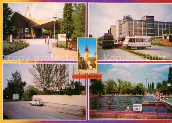 Hajdúszoboszló  Camping Restaurant Hotel Schwimmbad