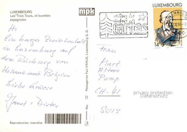 LUXEMBOURG  Luxemburg --- – Bild 2