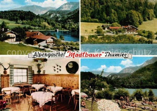 Karlstein Oberbayern Alpengasthof Mahlbauer Thumsee Alpen