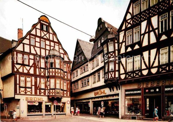 Limburg Lahn Kornmarkt Altstadt Fachwerkhäuser