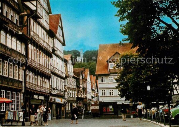 Hann. Muenden Kirchplatz mit Blick zur Tillyschanz Fa
