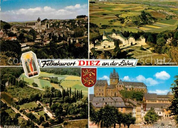 Diez Lahn Panorama Felkekurort Schloss Oranienste
