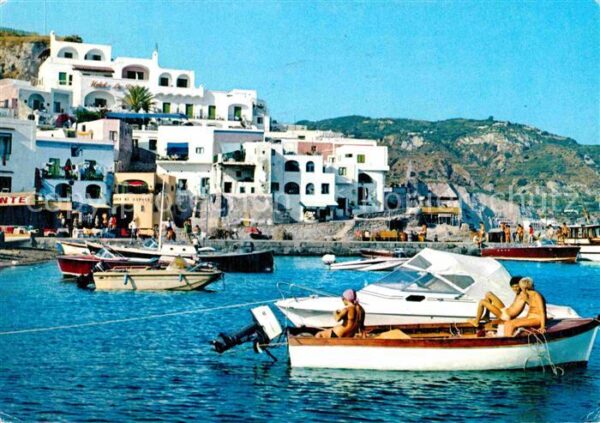 Sant Angelo Ischia Hafen Motorboot