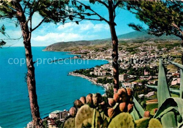 San Remo Panorama da Levante Riviera dei Fiori