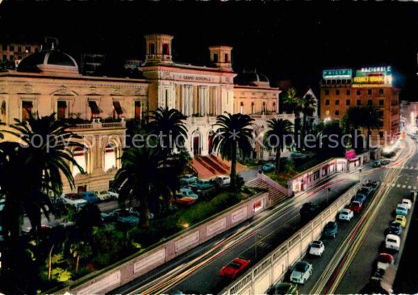 San Remo Casino Municipale notturno