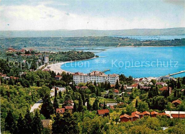 Portoroz Panorama Küste