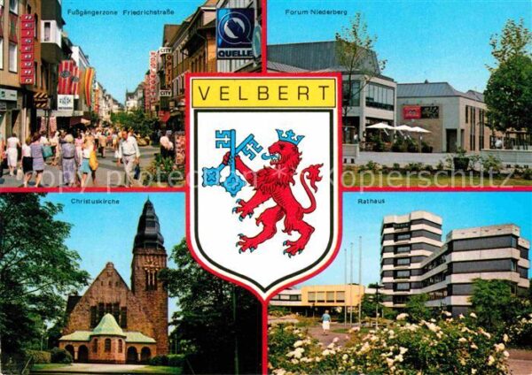 Velbert Fussgängerzone Friedrichstrasse Forum N