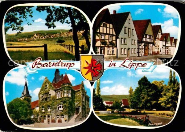 Barntrup Landschaftspanorama Untere Strasse Rath