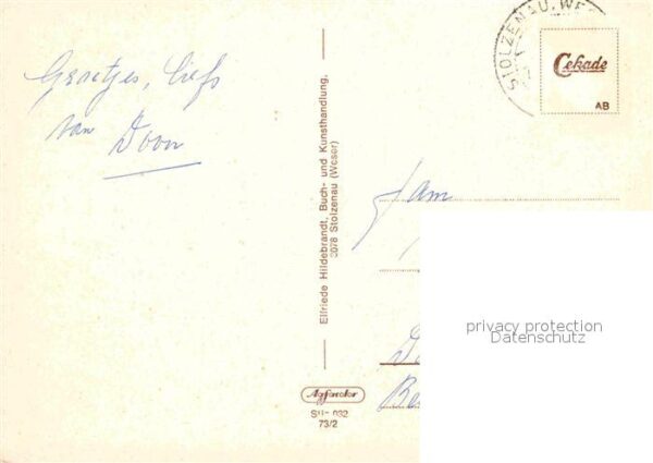 Stolzenau Weser Kirche Krankenhaus Lange Strasse Rathau – Bild 2