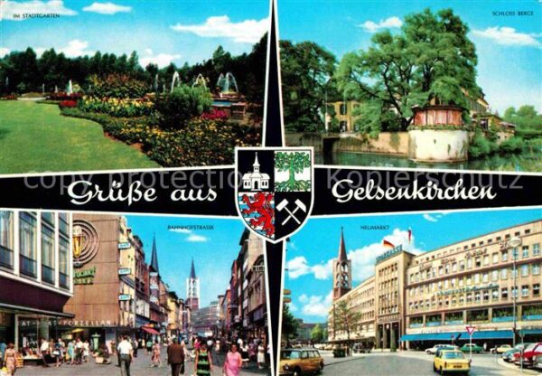 Gelsenkirchen Stadtgarten Schloss Berge Neumarkt Bahn