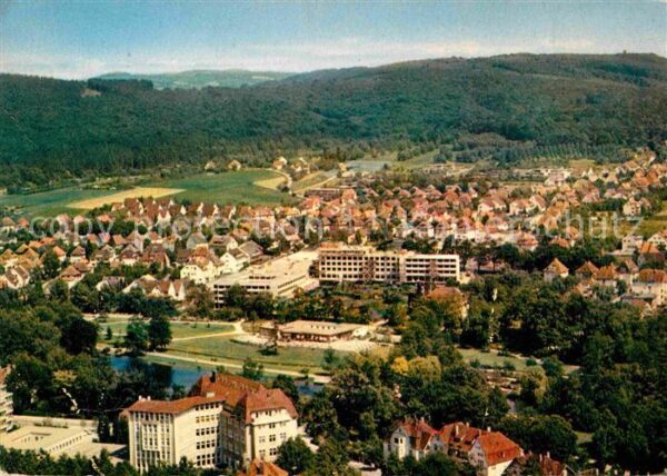 Bad Salzuflen Panorama Blick über die Stadt Fliegerau